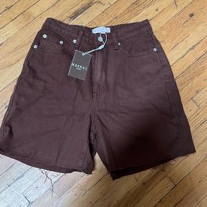 Meshki boyfriend shorts